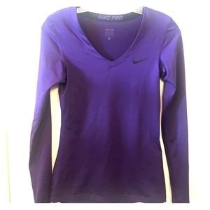 Nike pro long sleeve tee